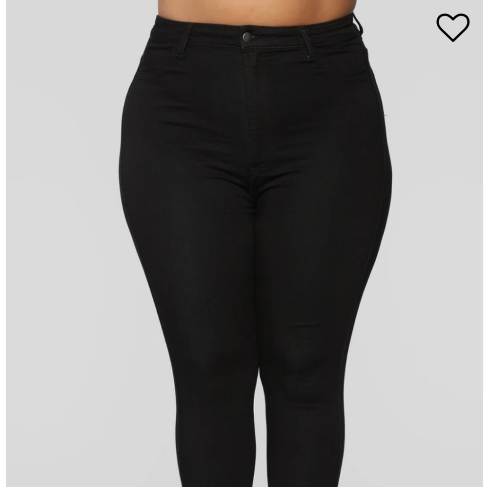 COPY - Classic High Waist Skinny Jeans - Black
Si…